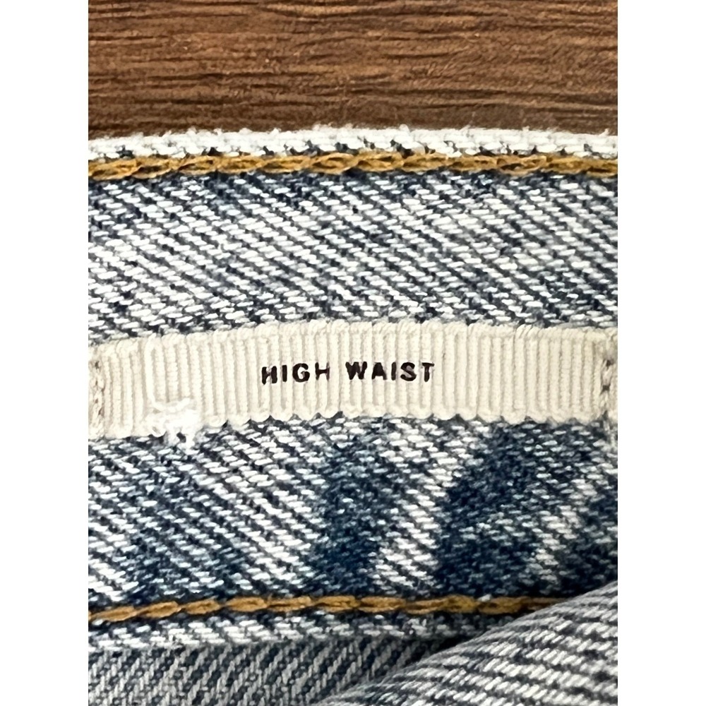 YAYA Denim Studio NL92 High Waist Jeans Lose Fit Light Wash Acid Womens Classic - Picture 9 of 16